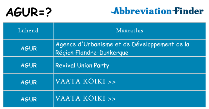 Mida agur seista