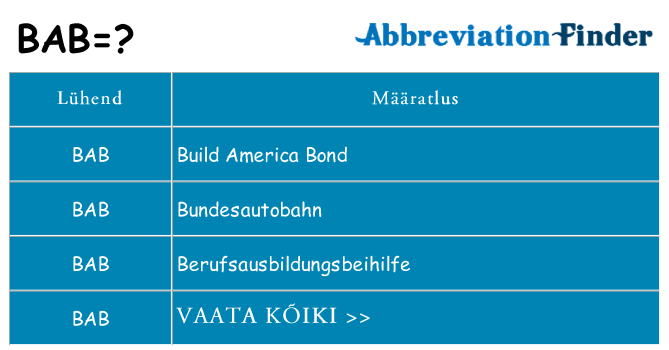 Mida bab seista