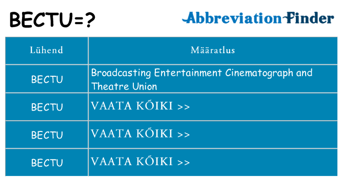 Mida bectu seista