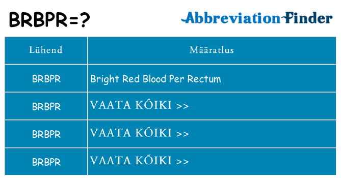 Mida brbpr seista