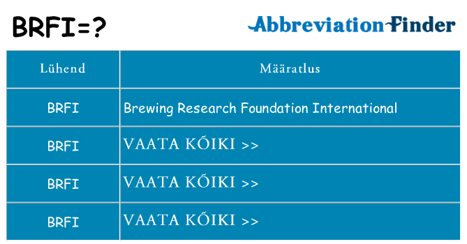 Mida brfi seista