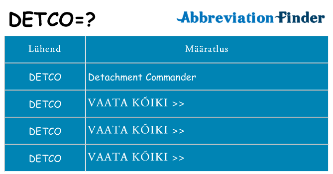 Mida detco seista