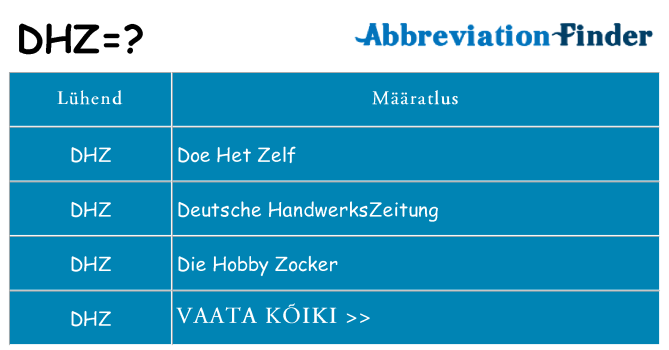 Mida dhz seista