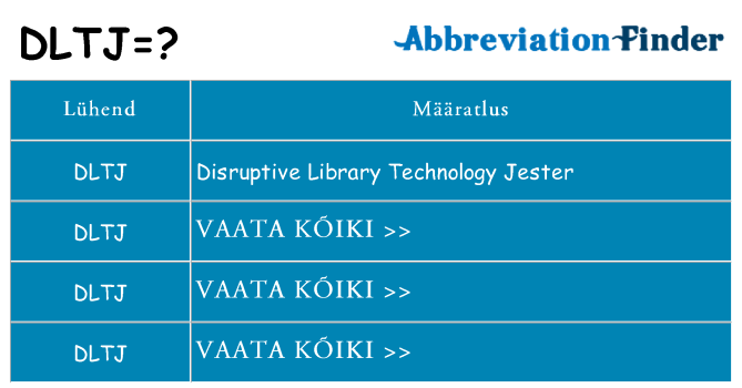 Mida dltj seista