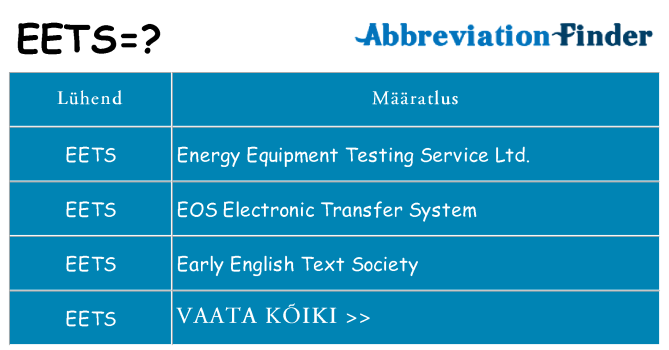 Mida eets seista