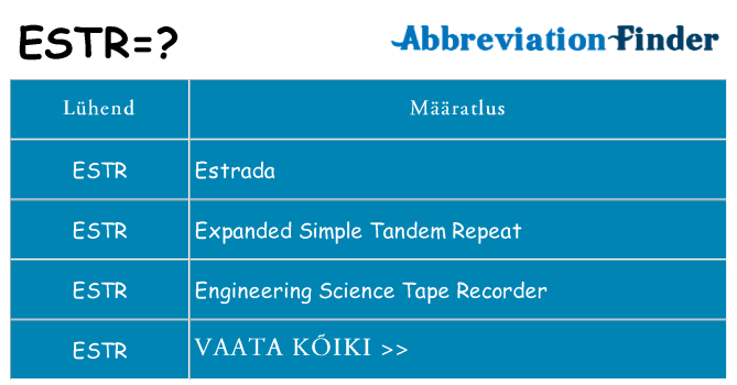 Mida estr seista