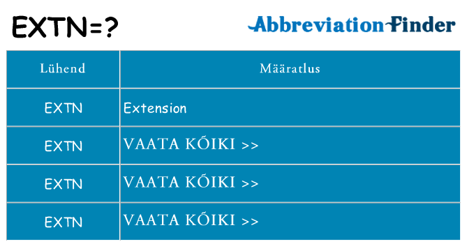 Mida extn seista