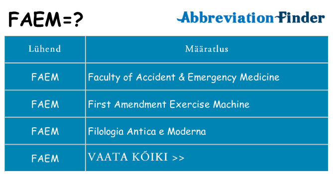 Mida faem seista