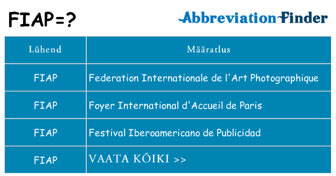 Mida fiap seista