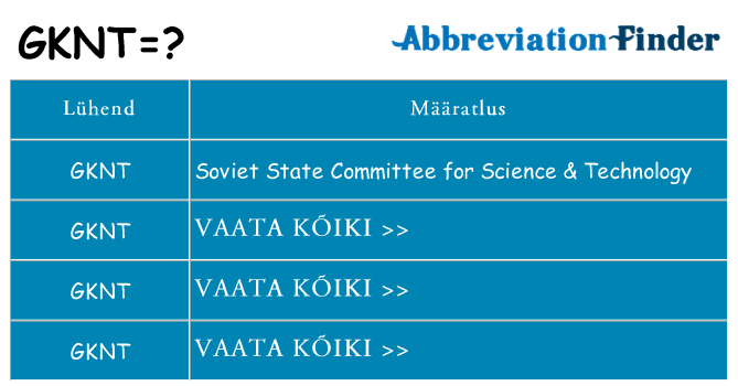 Mida gknt seista