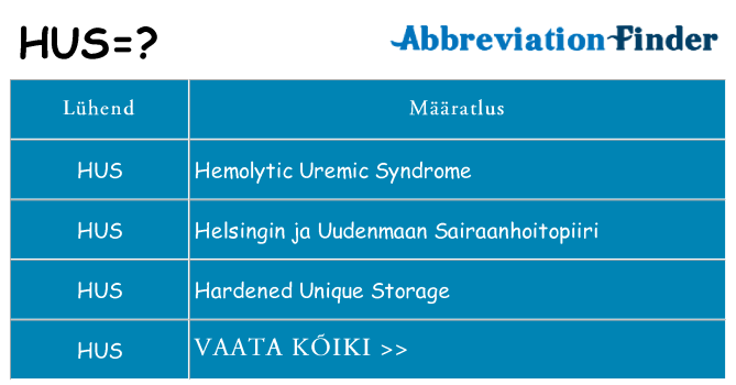 Mida hus seista