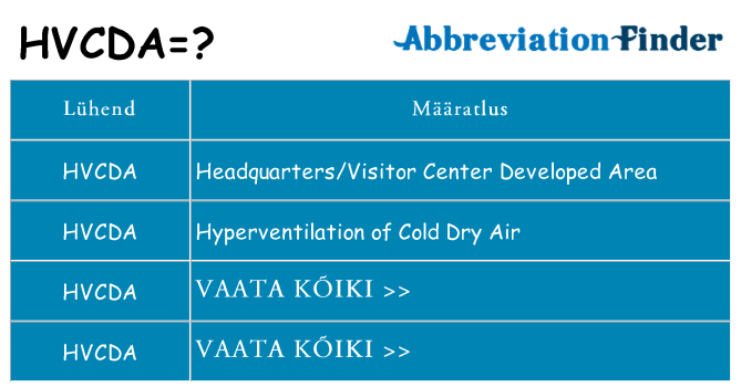 Mida hvcda seista