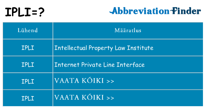 Mida ipli seista