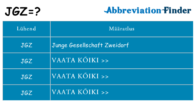 Mida jgz seista