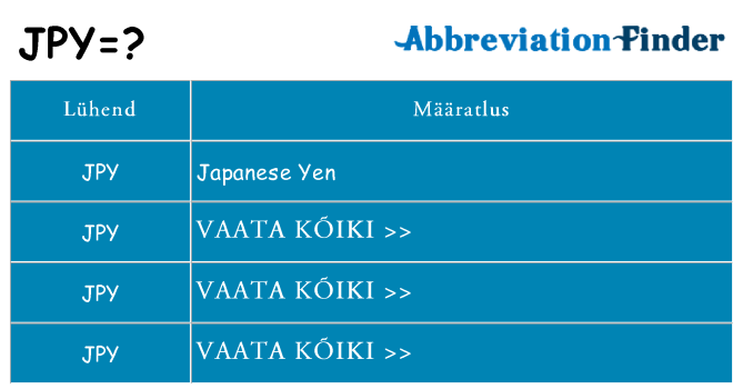 Mida jpy seista