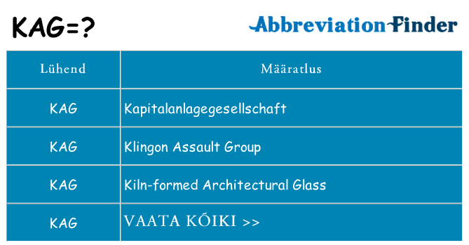 Mida kag seista