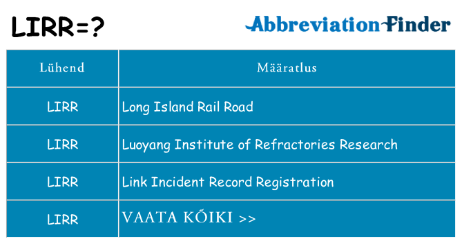 Mida lirr seista