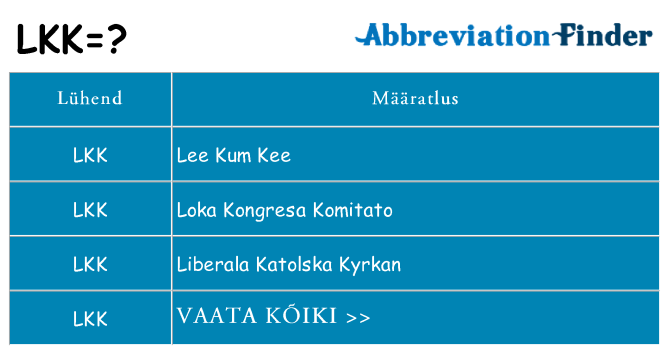Mida lkk seista