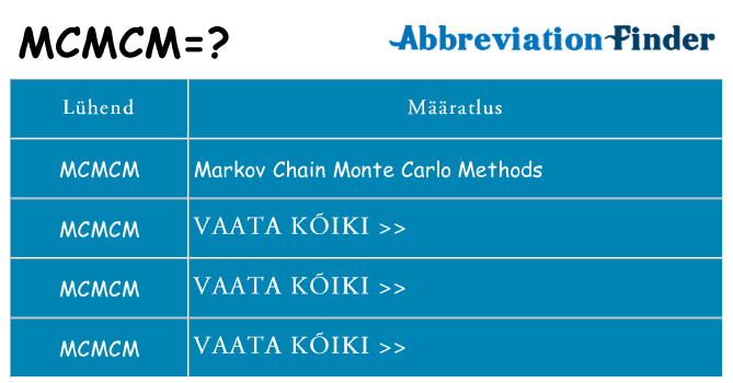 Mida mcmcm seista