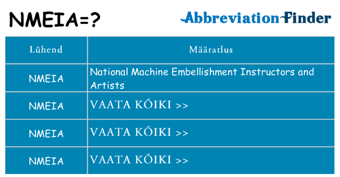 Mida nmeia seista