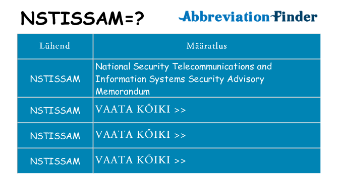 Mida nstissam seista