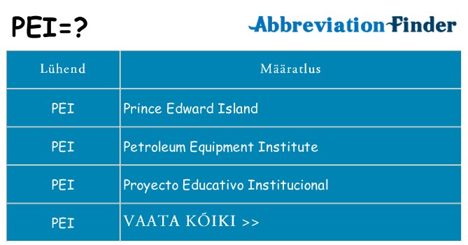 Mida pei seista