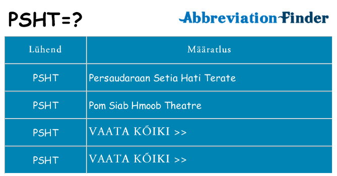 Mida psht seista