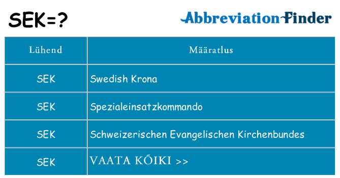 Mida sek seista