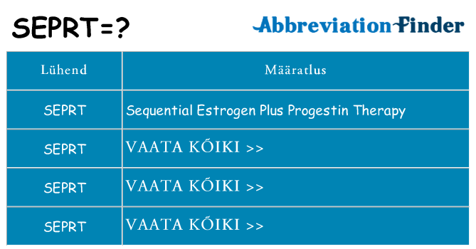 Mida seprt seista
