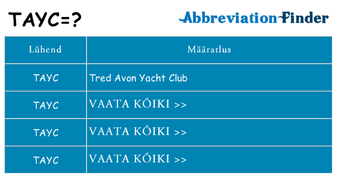 Mida tayc seista