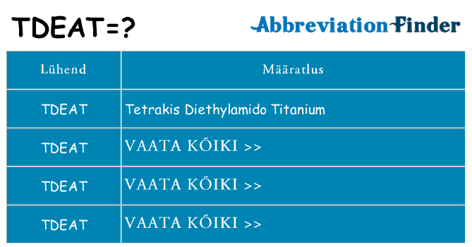 Mida tdeat seista