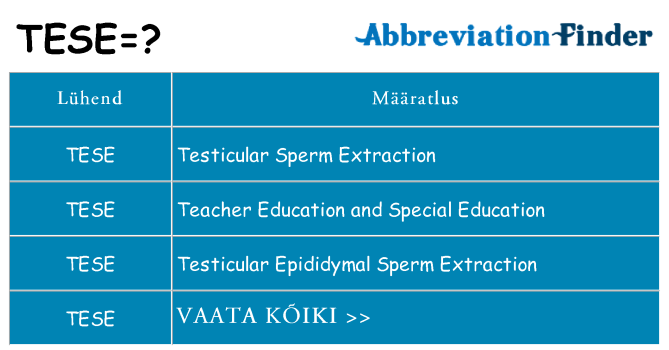 Mida tese seista