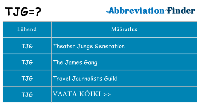 Mida tjg seista
