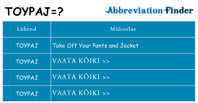 Mida toypaj seista