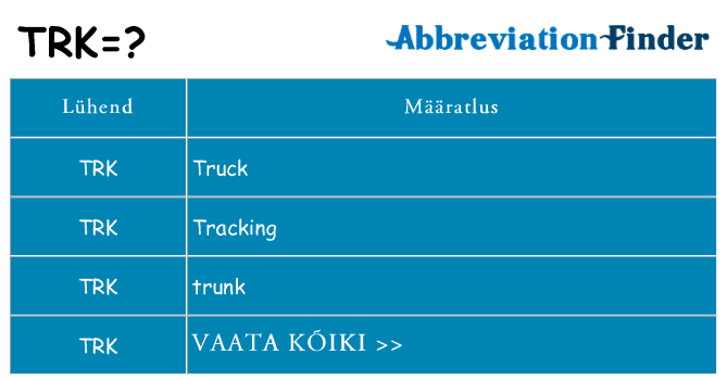 Mida trk seista