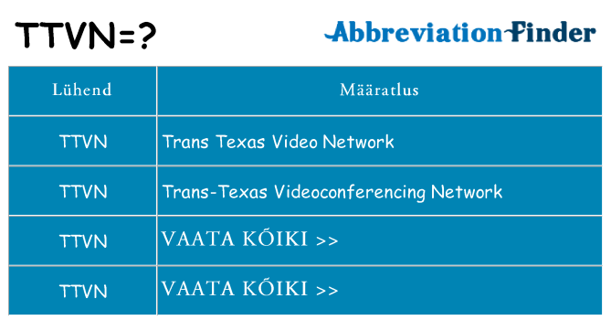 Mida ttvn seista