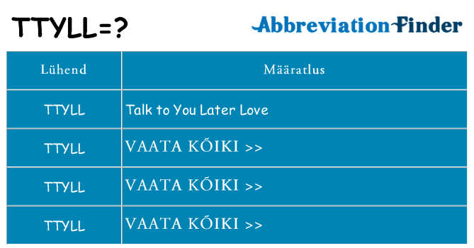 Mida ttyll seista