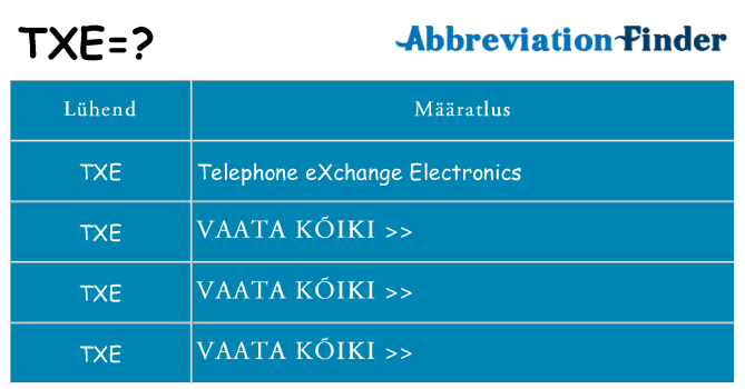 Mida txe seista