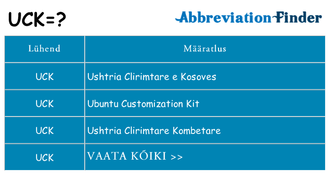Mida uck seista