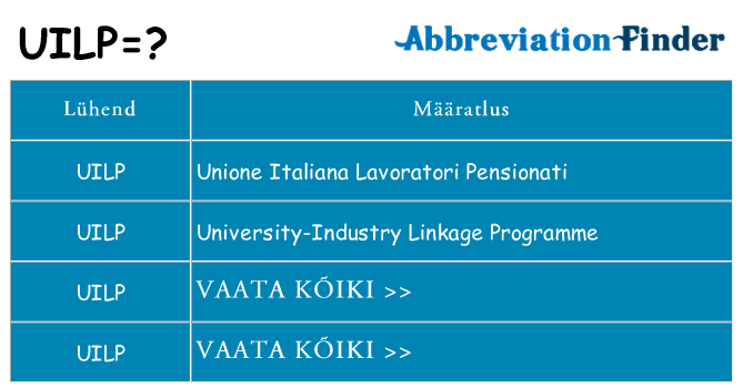 Mida uilp seista
