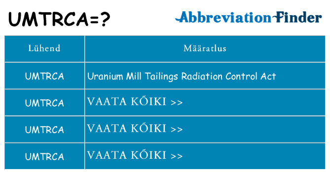 Mida umtrca seista