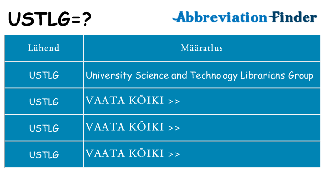 Mida ustlg seista