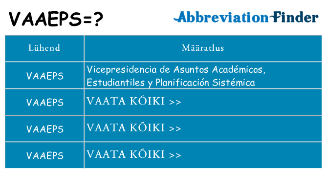 Mida vaaeps seista