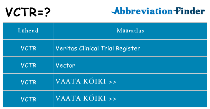 Mida vctr seista