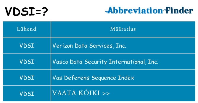Mida vdsi seista