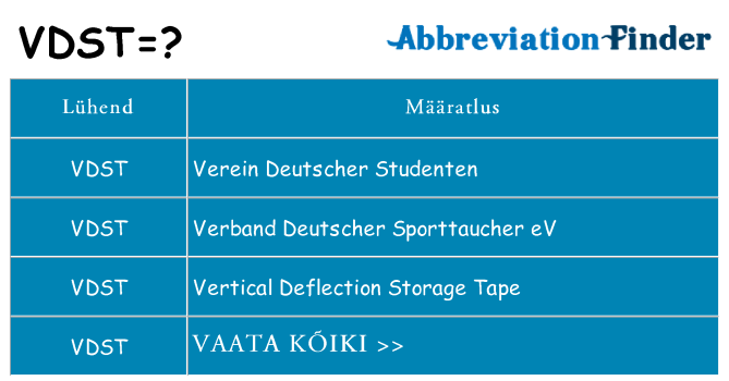 Mida vdst seista