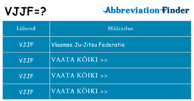 Mida vjjf seista