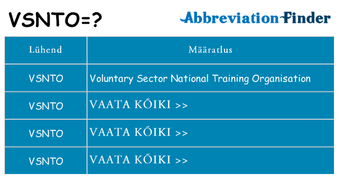 Mida vsnto seista