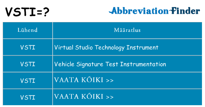 Mida vsti seista