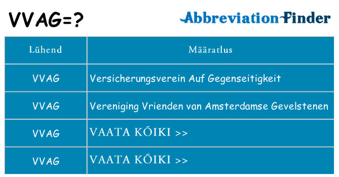 Mida vvag seista